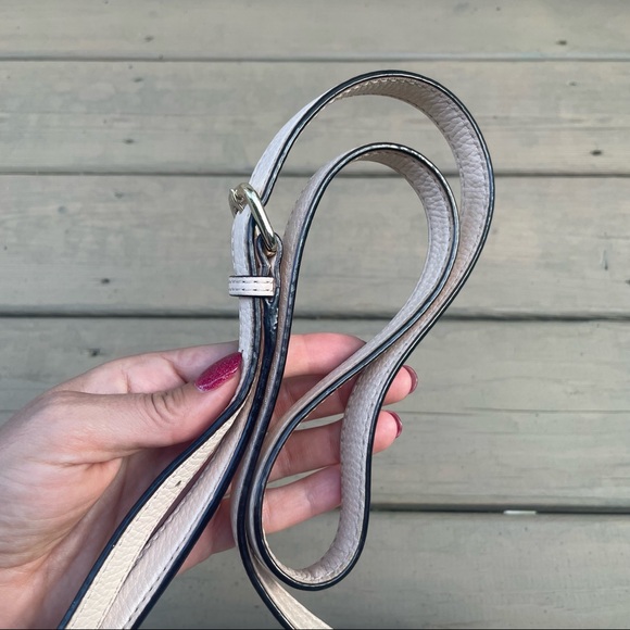 Kate spade McCall Adelaide light blush pebbled leather crossbody bag purse - Picture 8 of 15